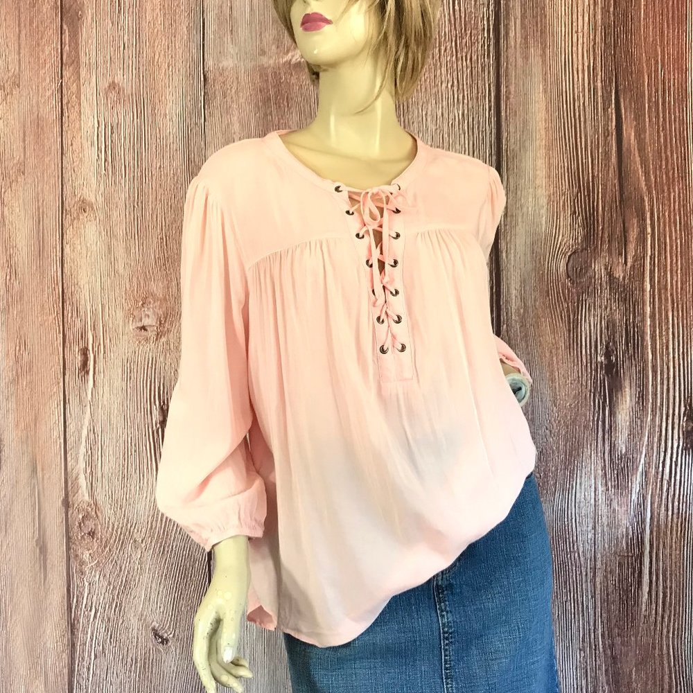 No Boundaries Peasant Top XL